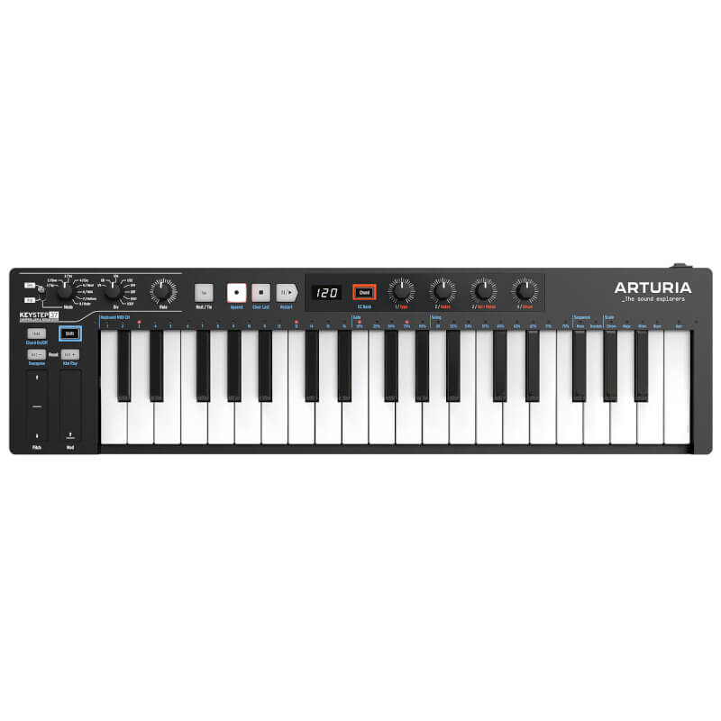 Arturia Keystep 37 MIDI 鍵盤控制器（黑色）Keystep37 帝米數位音樂