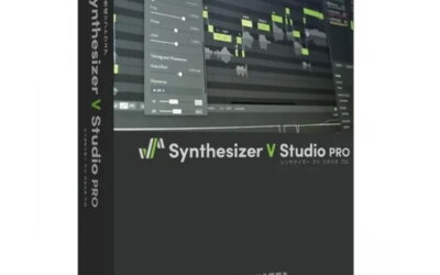 Dreamtonics Synthesizer V Pro + 4款虛擬人聲音色庫大包裝組合，日文、英文、中文、女聲、男聲