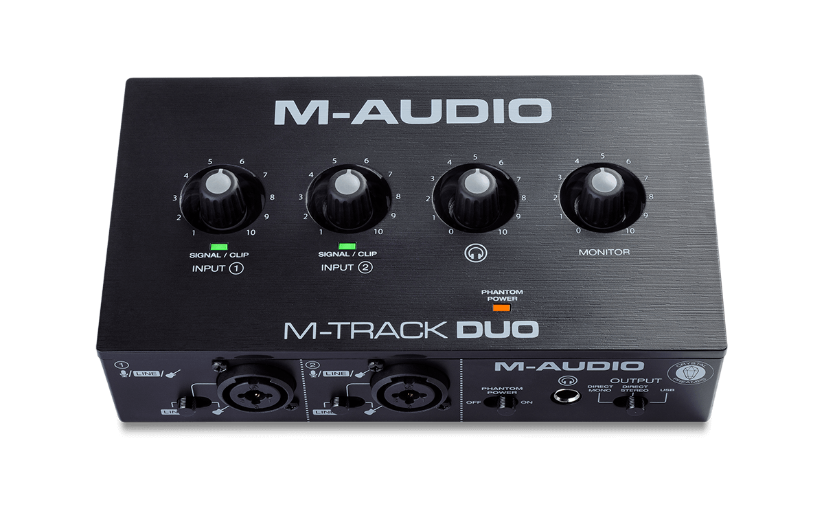 M-AUDIO M-Track Duo 錄音介面- 帝米數位音樂