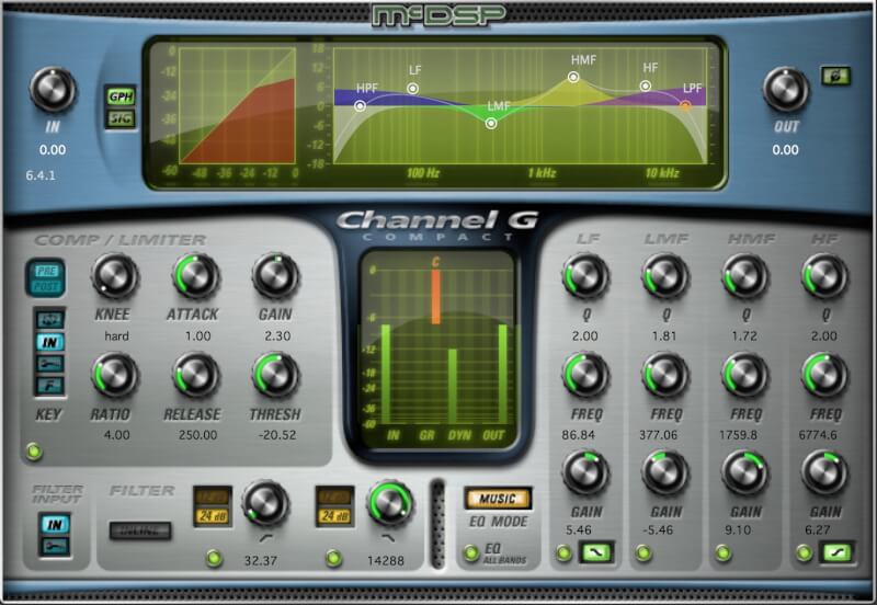 McDSP Channel G Compact Native - 帝米數位音樂