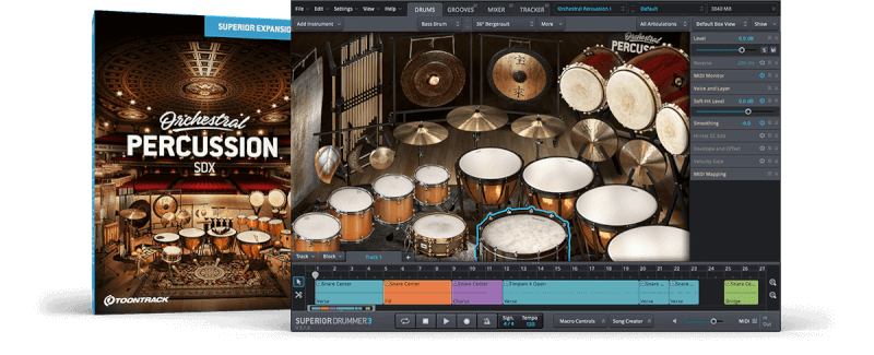 Toontrack-Superior-Drummer-Orchestral-Edition