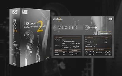 UVI IRCAM Solo Instruments 2，16種管弦樂器音源綜合包優惠