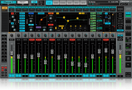 Waves-eMotion-LV1-Live-Mixer-32-Stereo-Channels