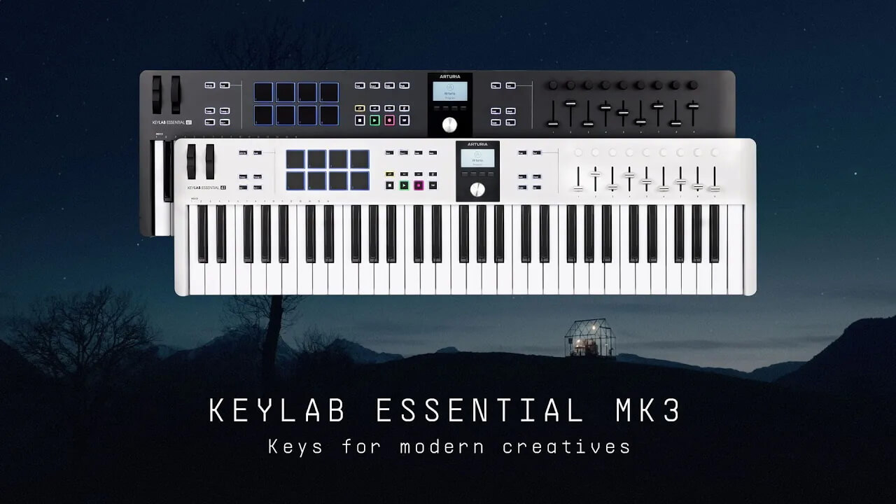 Arturia KeyLAB Essential 49 MK3 主控鍵盤 (白色)