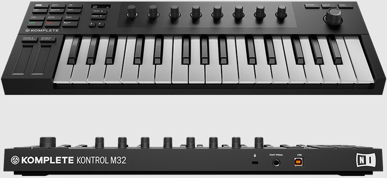Native Instruments KOMPLETE KONTROL M32 主控鍵盤- 帝米數位音樂